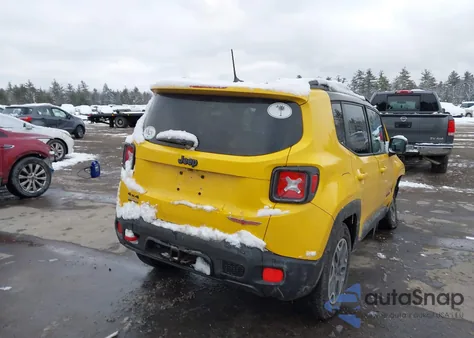 2016 Jeep Renegade Trailhawk from USA, damaged, VIN ZACCJBCT2GPC79192